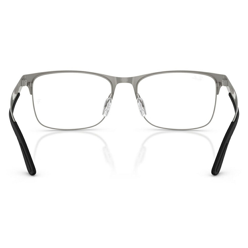 【正規品販売店】度なし1.55レンズ交換+0円 レイバン メガネ フレーム RX7551 3214 54 56 Ray-Ban レイバン純正レンズ対応 チタン メタル スクエア レクタングル 伊達メガネ 眼鏡