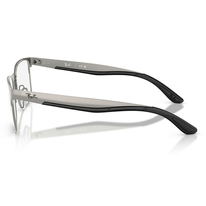 【正規品販売店】度なし1.55レンズ交換+0円 レイバン メガネ フレーム RX7551 3214 54 56 Ray-Ban レイバン純正レンズ対応 チタン メタル スクエア レクタングル 伊達メガネ 眼鏡