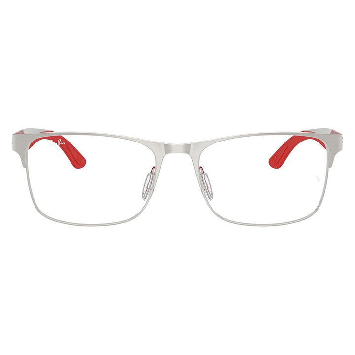 【正規品販売店】度なし1.55レンズ交換+0円 レイバン メガネ フレーム RX7551 3219 54 56 Ray-Ban レイバン純正レンズ対応 チタン メタル スクエア レクタングル 伊達メガネ 眼鏡