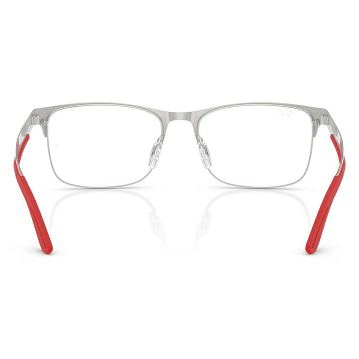 【正規品販売店】度なし1.55レンズ交換+0円 レイバン メガネ フレーム RX7551 3219 54 56 Ray-Ban レイバン純正レンズ対応 チタン メタル スクエア レクタングル 伊達メガネ 眼鏡