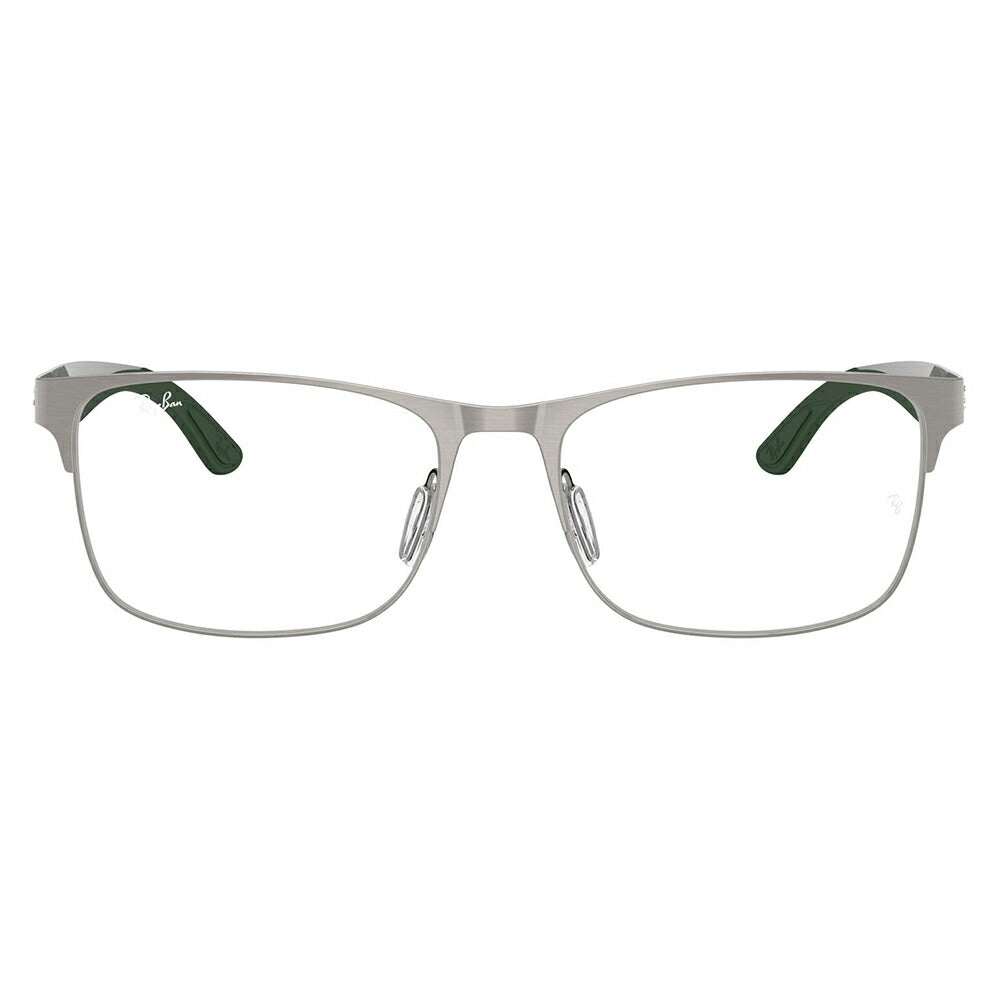 【正規品販売店】度なし1.55レンズ交換+0円 レイバン メガネ フレーム RX7551 3221 54 56 Ray-Ban レイバン純正レンズ対応 チタン メタル スクエア レクタングル 伊達メガネ 眼鏡