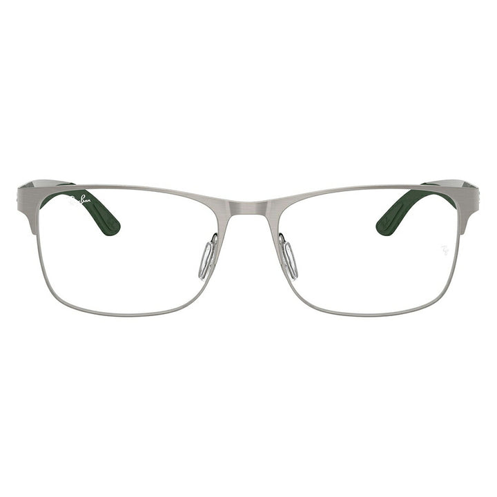 【正規品販売店】度なし1.55レンズ交換+0円 レイバン メガネ フレーム RX7551 3221 54 56 Ray-Ban レイバン純正レンズ対応 チタン メタル スクエア レクタングル 伊達メガネ 眼鏡