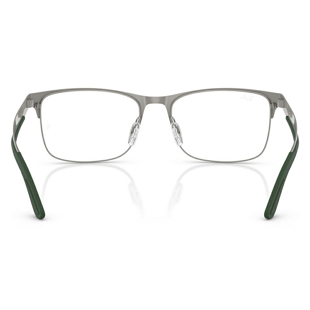 【正規品販売店】度なし1.55レンズ交換+0円 レイバン メガネ フレーム RX7551 3221 54 56 Ray-Ban レイバン純正レンズ対応 チタン メタル スクエア レクタングル 伊達メガネ 眼鏡