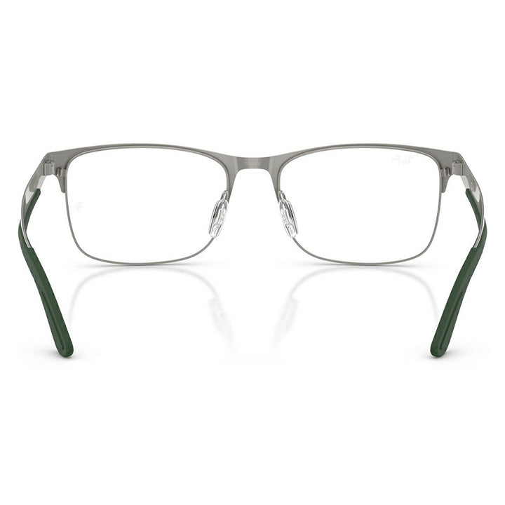 【正規品販売店】度なし1.55レンズ交換+0円 レイバン メガネ フレーム RX7551 3221 54 56 Ray-Ban レイバン純正レンズ対応 チタン メタル スクエア レクタングル 伊達メガネ 眼鏡