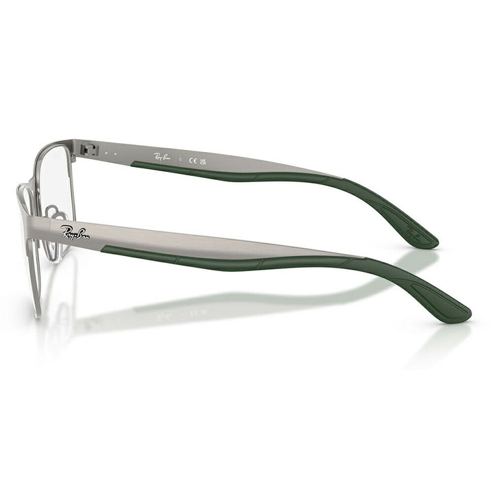 【正規品販売店】度なし1.55レンズ交換+0円 レイバン メガネ フレーム RX7550 3221 55 57 Ray-Ban レイバン純正レンズ対応 チタン メタル スクエア レクタングル 伊達メガネ 眼鏡