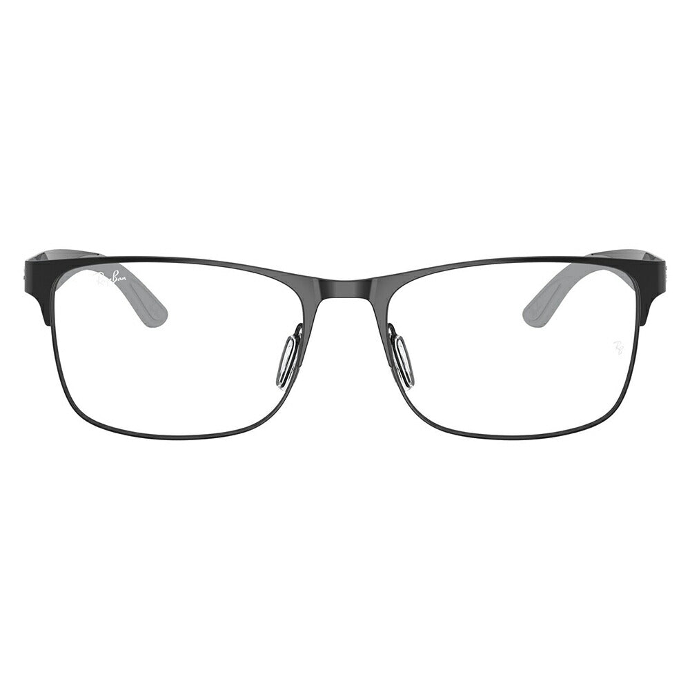 【正規品販売店】度なし1.55レンズ交換+0円 レイバン メガネ フレーム RX7551 3222 54 56 Ray-Ban レイバン純正レンズ対応 チタン メタル スクエア レクタングル 伊達メガネ 眼鏡