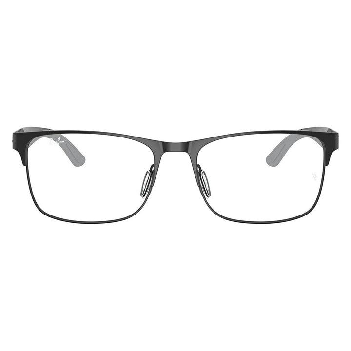 【正規品販売店】度なし1.55レンズ交換+0円 レイバン メガネ フレーム RX7551 3222 54 56 Ray-Ban レイバン純正レンズ対応 チタン メタル スクエア レクタングル 伊達メガネ 眼鏡