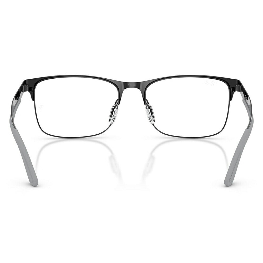 【正規品販売店】度なし1.55レンズ交換+0円 レイバン メガネ フレーム RX7551 3222 54 56 Ray-Ban レイバン純正レンズ対応 チタン メタル スクエア レクタングル 伊達メガネ 眼鏡