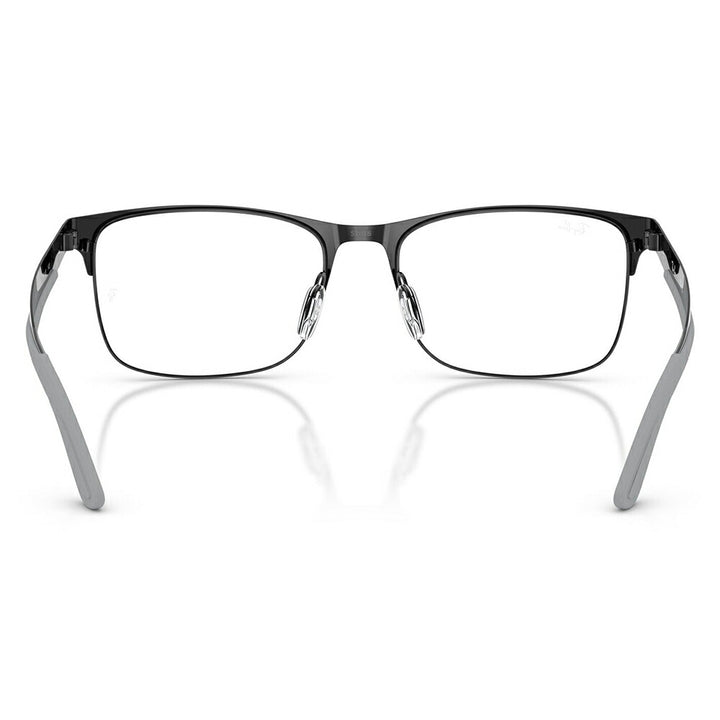 【正規品販売店】度なし1.55レンズ交換+0円 レイバン メガネ フレーム RX7551 3222 54 56 Ray-Ban レイバン純正レンズ対応 チタン メタル スクエア レクタングル 伊達メガネ 眼鏡
