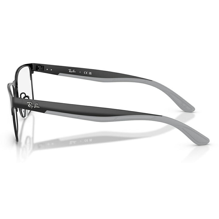 【正規品販売店】度なし1.55レンズ交換+0円 レイバン メガネ フレーム RX7551 3222 54 56 Ray-Ban レイバン純正レンズ対応 チタン メタル スクエア レクタングル 伊達メガネ 眼鏡