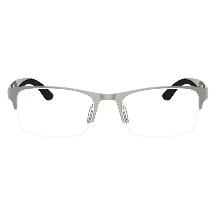 【正規品販売店】度なし1.55レンズ交換+0円 レイバン メガネ フレーム RX7551 3214 54 56 Ray-Ban レイバン純正レンズ対応 チタン メタル スクエア レクタングル 伊達メガネ 眼鏡