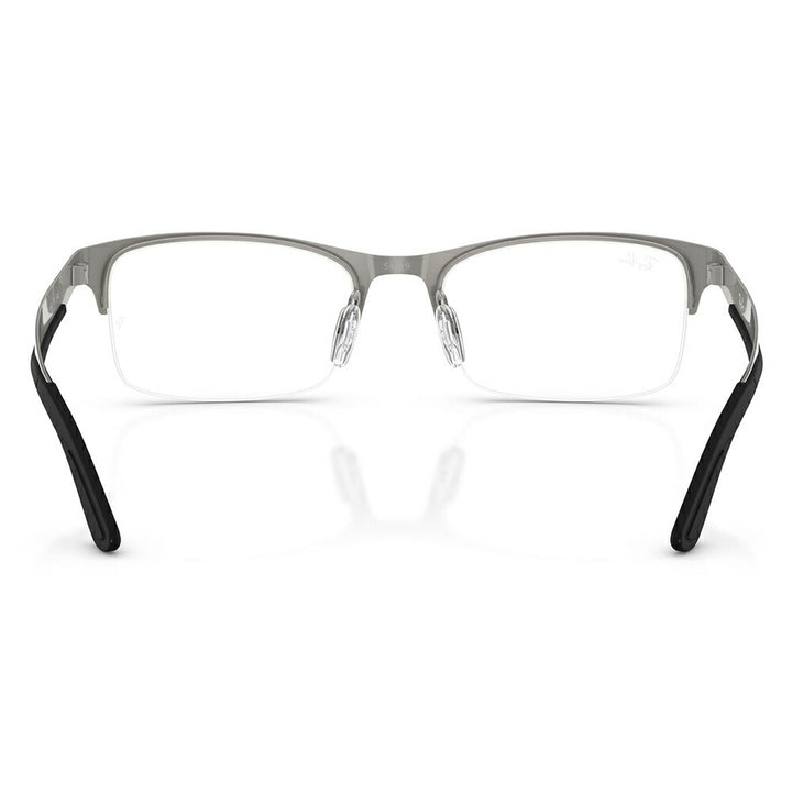 【正規品販売店】度なし1.55レンズ交換+0円 レイバン メガネ フレーム RX7551 3214 54 56 Ray-Ban レイバン純正レンズ対応 チタン メタル スクエア レクタングル 伊達メガネ 眼鏡
