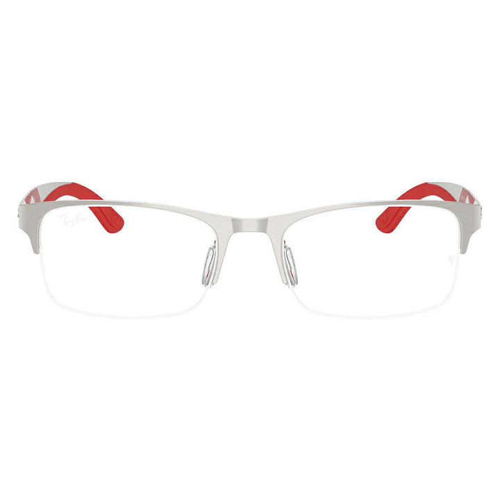 【正規品販売店】度なし1.55レンズ交換+0円 レイバン メガネ フレーム RX7551 3219 54 56 Ray-Ban レイバン純正レンズ対応 チタン メタル スクエア レクタングル 伊達メガネ 眼鏡