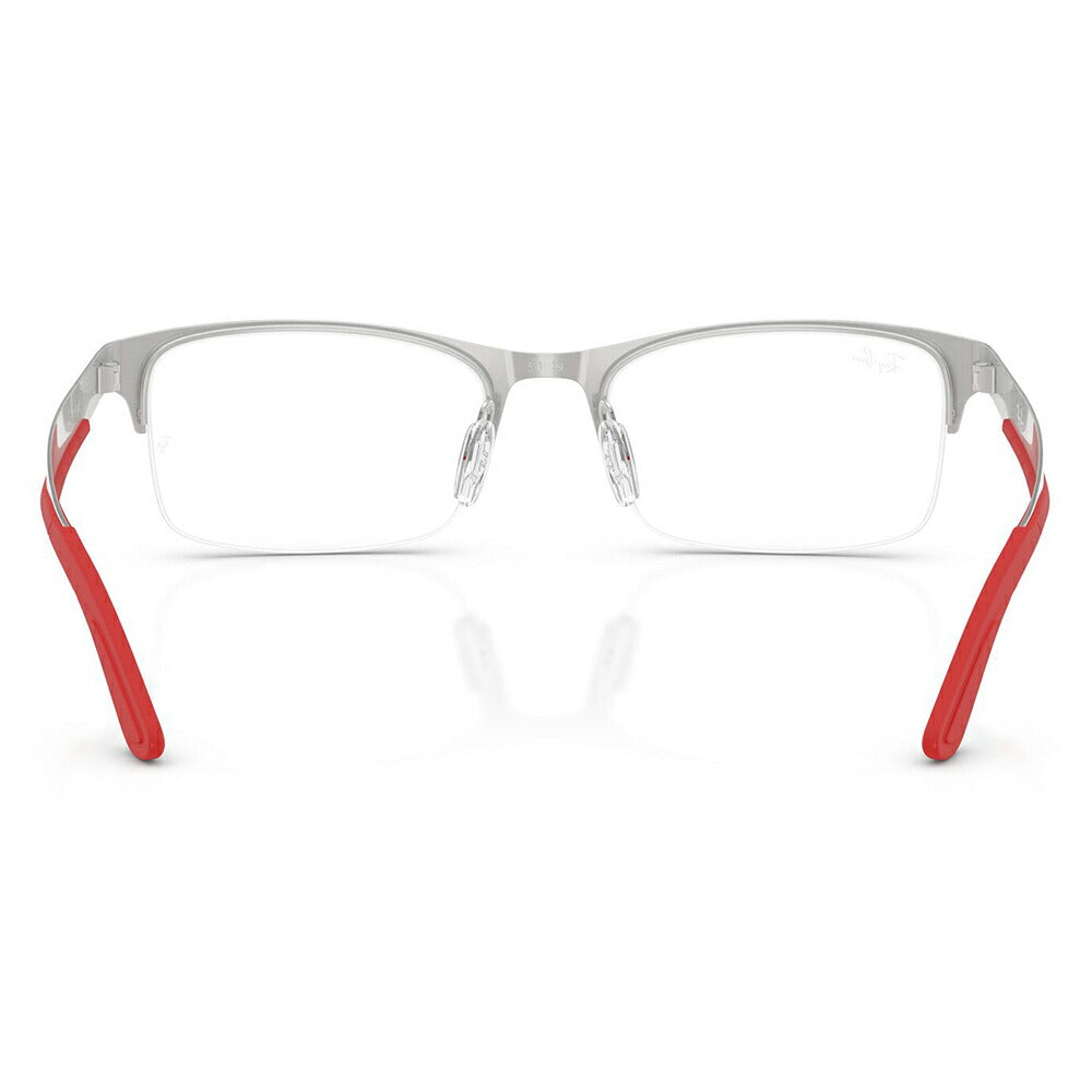 【正規品販売店】度なし1.55レンズ交換+0円 レイバン メガネ フレーム RX7551 3219 54 56 Ray-Ban レイバン純正レンズ対応 チタン メタル スクエア レクタングル 伊達メガネ 眼鏡