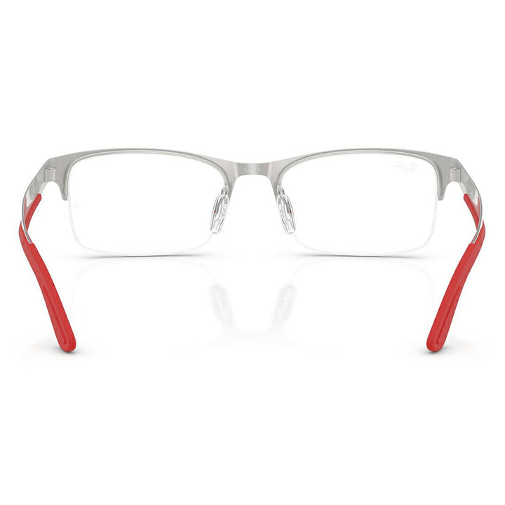 【正規品販売店】度なし1.55レンズ交換+0円 レイバン メガネ フレーム RX7551 3219 54 56 Ray-Ban レイバン純正レンズ対応 チタン メタル スクエア レクタングル 伊達メガネ 眼鏡