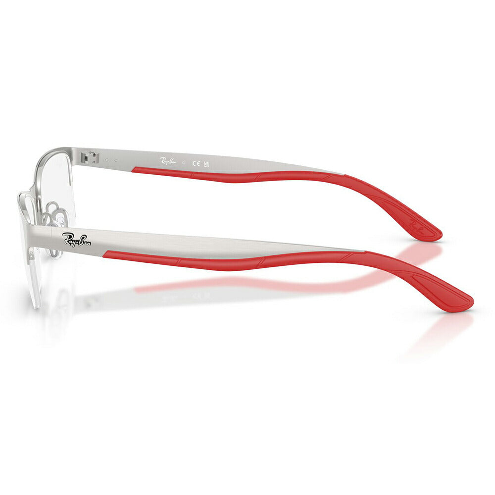 【正規品販売店】度なし1.55レンズ交換+0円 レイバン メガネ フレーム RX7551 3219 54 56 Ray-Ban レイバン純正レンズ対応 チタン メタル スクエア レクタングル 伊達メガネ 眼鏡