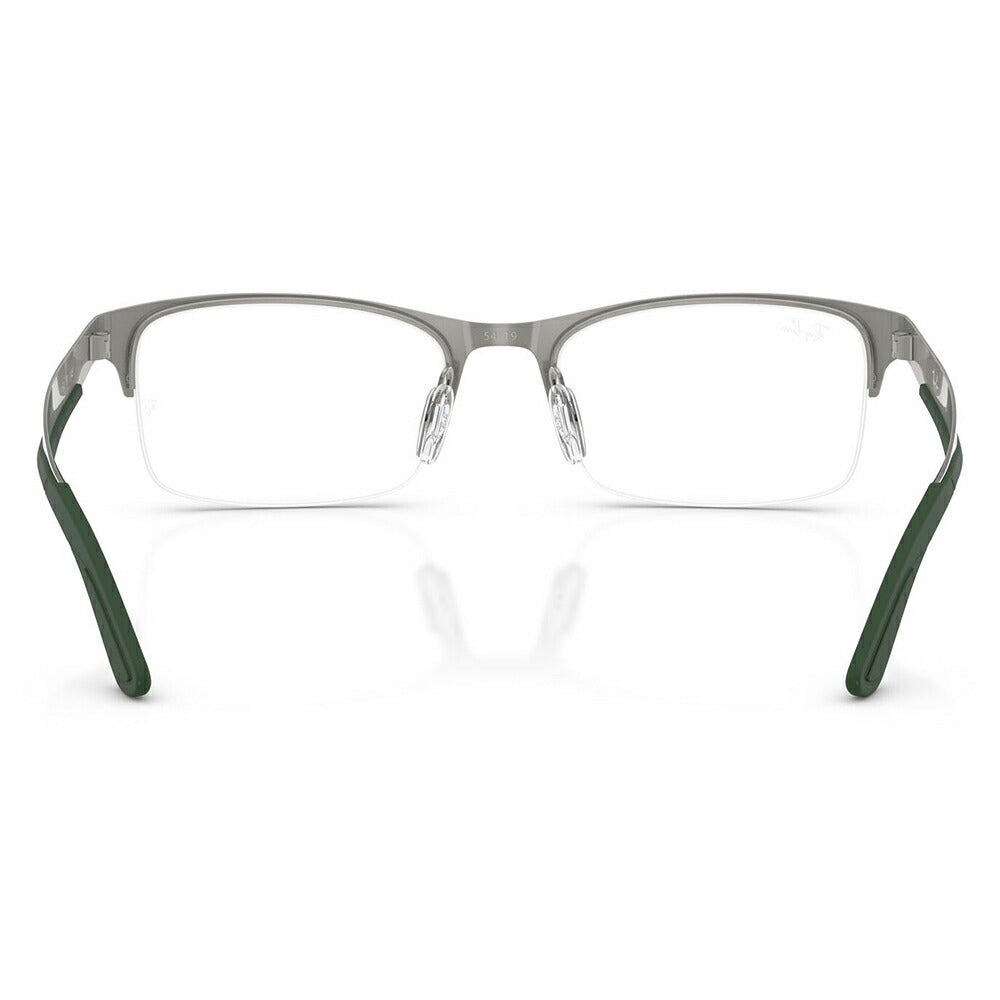 【正規品販売店】度なし1.55レンズ交換+0円 レイバン メガネ フレーム RX7551 3221 54 56 Ray-Ban レイバン純正レンズ対応 チタン メタル スクエア レクタングル 伊達メガネ 眼鏡