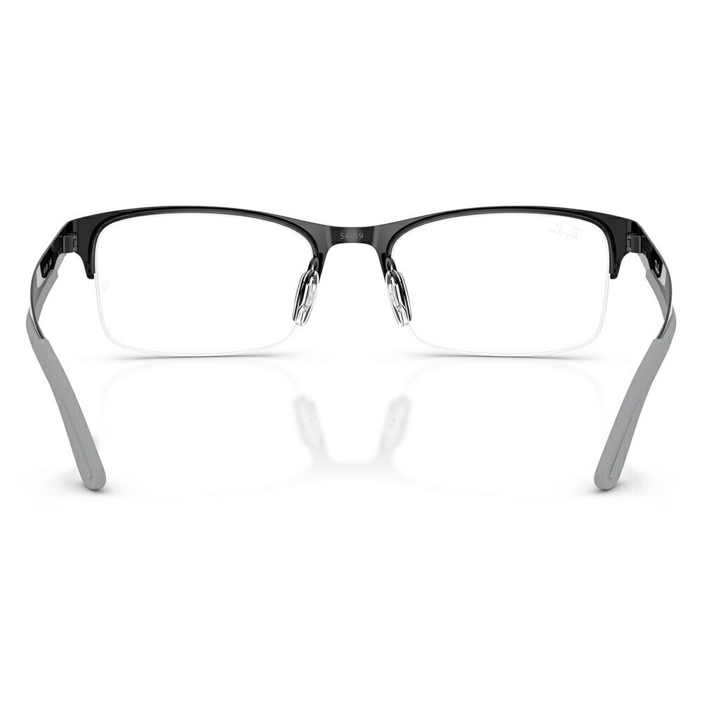 【正規品販売店】度なし1.55レンズ交換+0円 レイバン メガネ フレーム RX7551 3222 54 56 Ray-Ban レイバン純正レンズ対応 チタン メタル スクエア レクタングル 伊達メガネ 眼鏡
