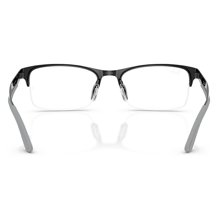 【正規品販売店】度なし1.55レンズ交換+0円 レイバン メガネ フレーム RX7551 3222 54 56 Ray-Ban レイバン純正レンズ対応 チタン メタル スクエア レクタングル 伊達メガネ 眼鏡