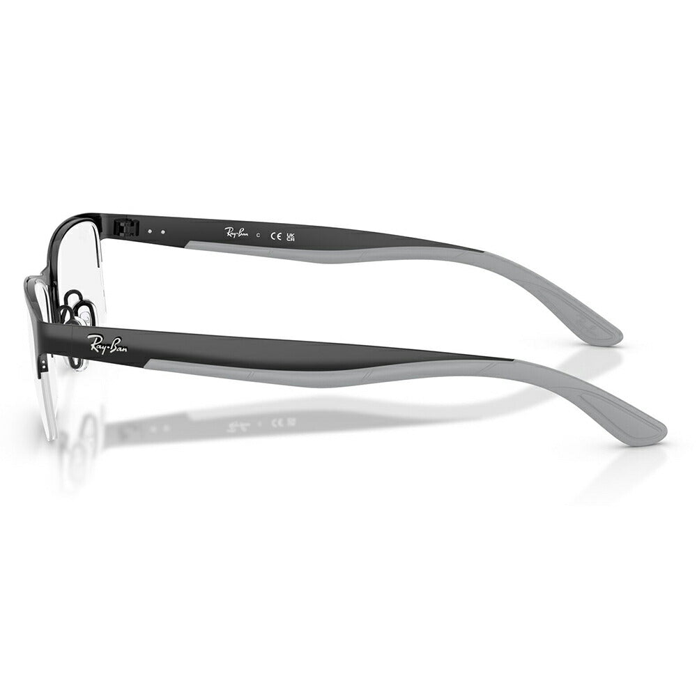【正規品販売店】度なし1.55レンズ交換+0円 レイバン メガネ フレーム RX7551 3222 54 56 Ray-Ban レイバン純正レンズ対応 チタン メタル スクエア レクタングル 伊達メガネ 眼鏡