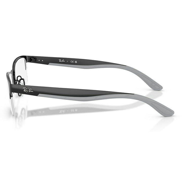 【正規品販売店】度なし1.55レンズ交換+0円 レイバン メガネ フレーム RX7551 3222 54 56 Ray-Ban レイバン純正レンズ対応 チタン メタル スクエア レクタングル 伊達メガネ 眼鏡
