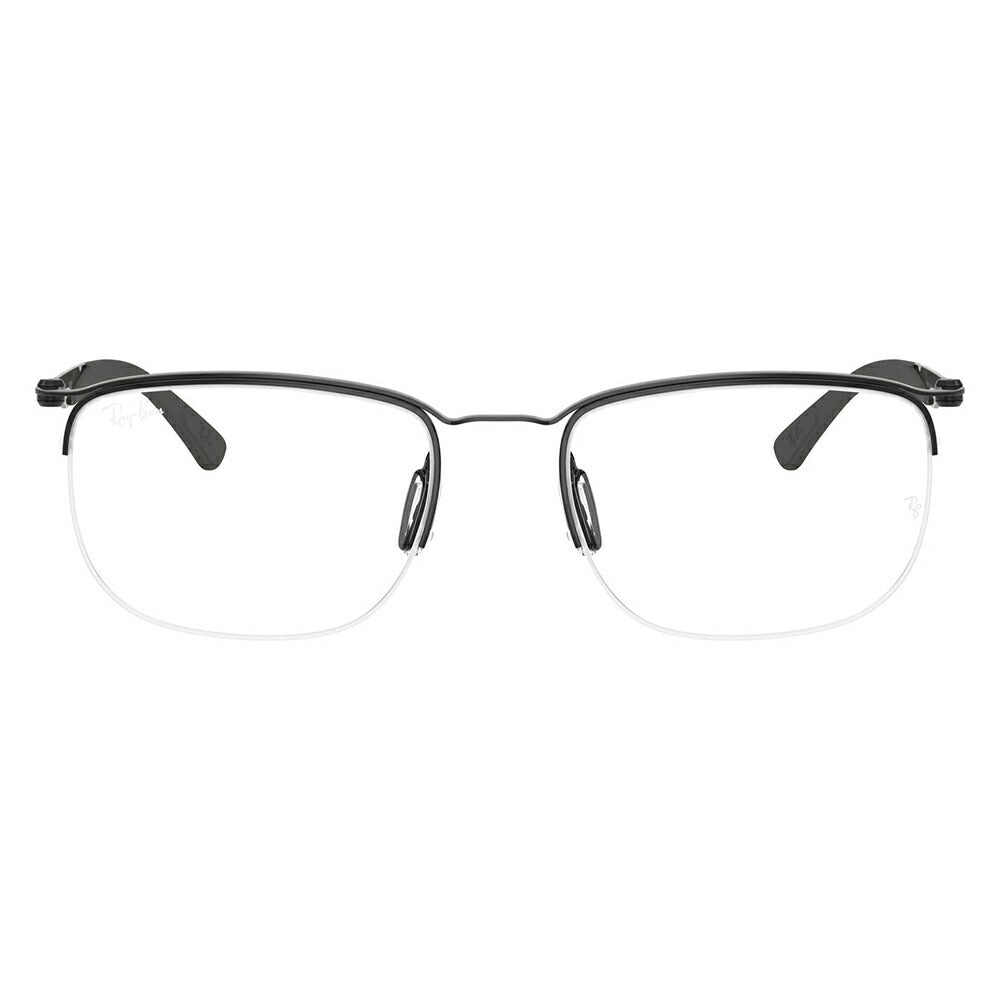 【正規品販売店】度なし1.55レンズ交換+0円 レイバン メガネ フレーム RX7552 3209 52 54 Ray-Ban レイバン純正レンズ対応 チタン メタル スクエア ナイロール 伊達メガネ 眼鏡