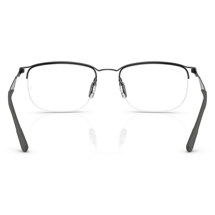 【正規品販売店】度なし1.55レンズ交換+0円 レイバン メガネ フレーム RX7552 3209 52 54 Ray-Ban レイバン純正レンズ対応 チタン メタル スクエア ナイロール 伊達メガネ 眼鏡