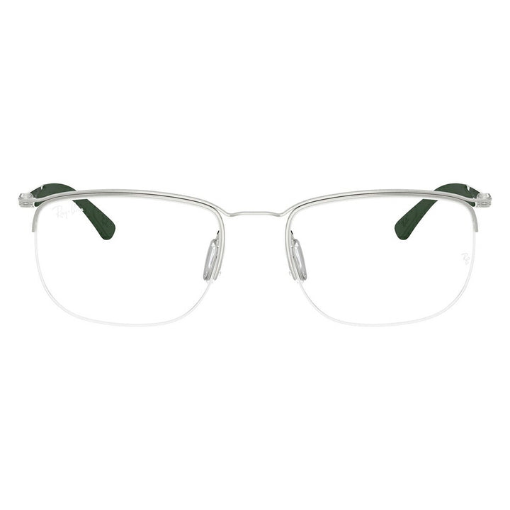 【正規品販売店】度なし1.55レンズ交換+0円 レイバン メガネ フレーム RX7552 3212 52 54 Ray-Ban レイバン純正レンズ対応 チタン メタル スクエア ナイロール 伊達メガネ 眼鏡