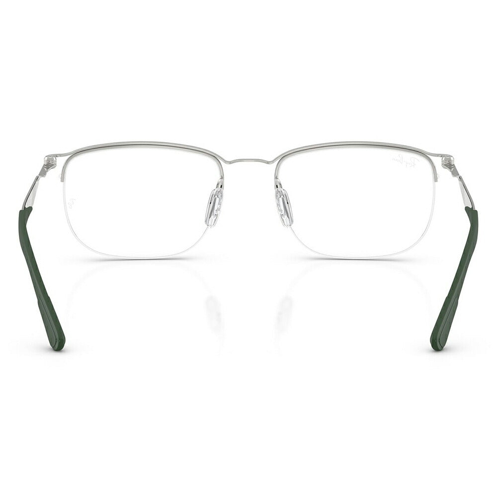 【正規品販売店】度なし1.55レンズ交換+0円 レイバン メガネ フレーム RX7552 3212 52 54 Ray-Ban レイバン純正レンズ対応 チタン メタル スクエア ナイロール 伊達メガネ 眼鏡