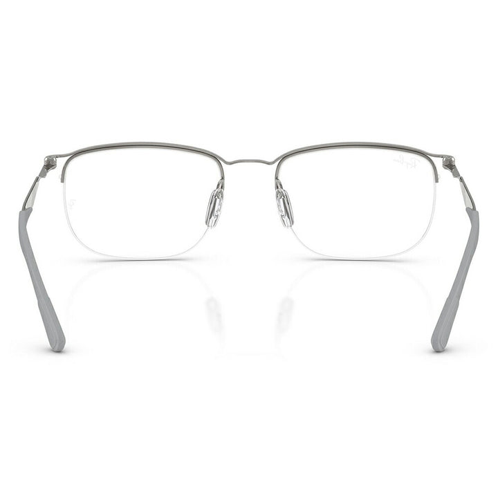 【正規品販売店】度なし1.55レンズ交換+0円 レイバン メガネ フレーム RX7552 3213 52 54 Ray-Ban レイバン純正レンズ対応 チタン メタル スクエア ナイロール 伊達メガネ 眼鏡