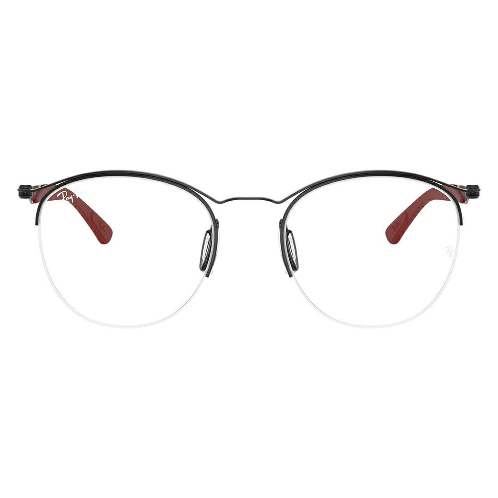 【正規品販売店】度なし1.55レンズ交換+0円 レイバン メガネ フレーム RX7553 3215 50 52 Ray-Ban レイバン純正レンズ対応 チタン メタル ラウンド ナイロール 伊達メガネ 眼鏡
