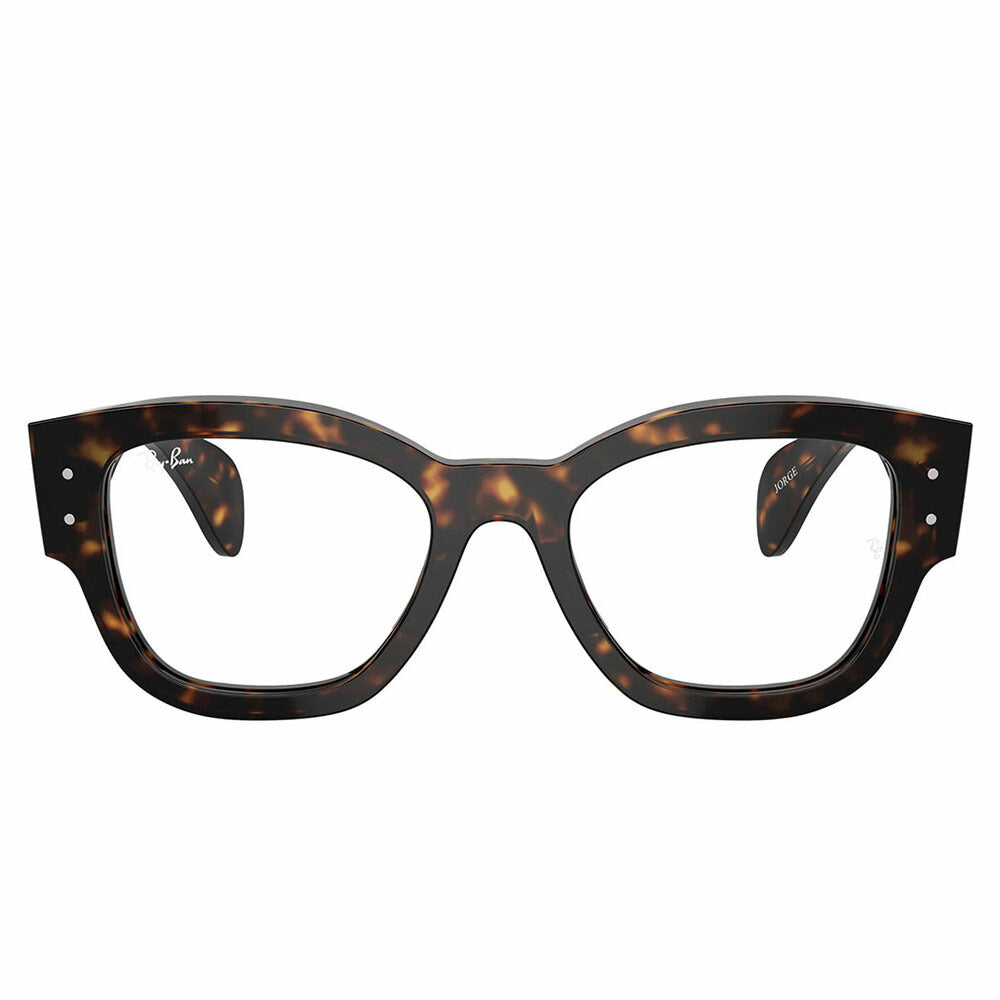 [Authorized Retailer] Non-prescription 1.55 lens replacement +0 yen Ray-Ban glasses frame RX7681V 2012 52 Ray-Ban Ray-Ban genuine lens compatible JORGE Square Wellington Cell Made in Japan Unisex glasses Fashion glasses 