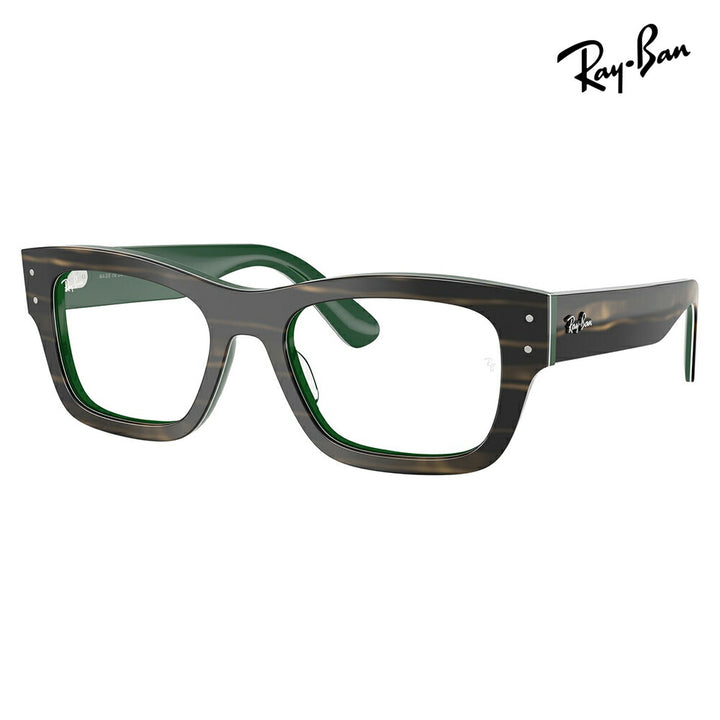 【正規品販売店】度なし1.55レンズ交換+0円 レイバン メガネ フレーム RX7683V 8392 55 Ray-Ban レイバン純正レンズ対応 JOSEPH ジョセフ スクエア セル 眼鏡 伊達メガネ