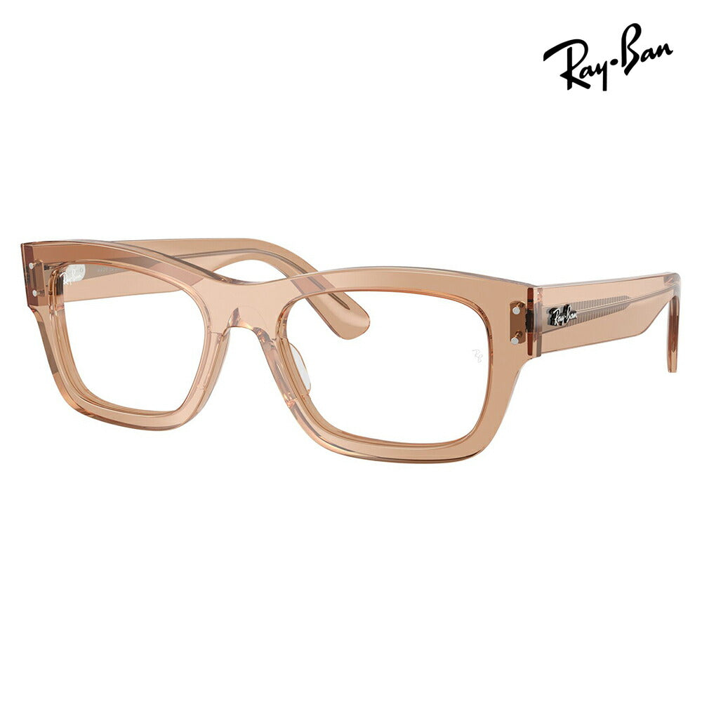【正規品販売店】度なし1.55レンズ交換+0円 レイバン メガネ フレーム RX7683V 8553 55 Ray-Ban レイバン純正レンズ対応 JOSEPH ジョセフ スクエア セル 眼鏡 伊達メガネ