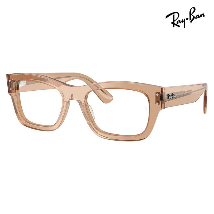 【正規品販売店】度なし1.55レンズ交換+0円 レイバン メガネ フレーム RX7683V 8553 55 Ray-Ban レイバン純正レンズ対応 JOSEPH ジョセフ スクエア セル 眼鏡 伊達メガネ