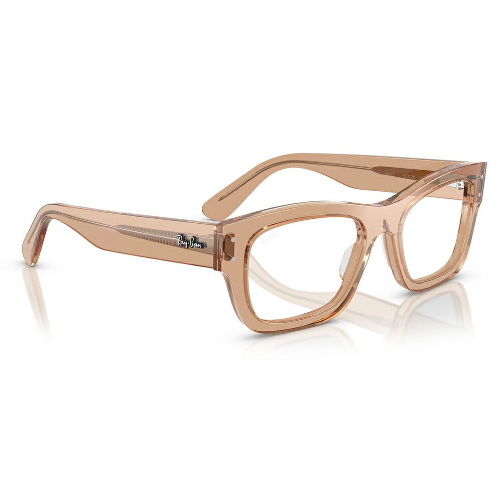 【正規品販売店】度なし1.55レンズ交換+0円 レイバン メガネ フレーム RX7683V 8553 55 Ray-Ban レイバン純正レンズ対応 JOSEPH ジョセフ スクエア セル 眼鏡 伊達メガネ