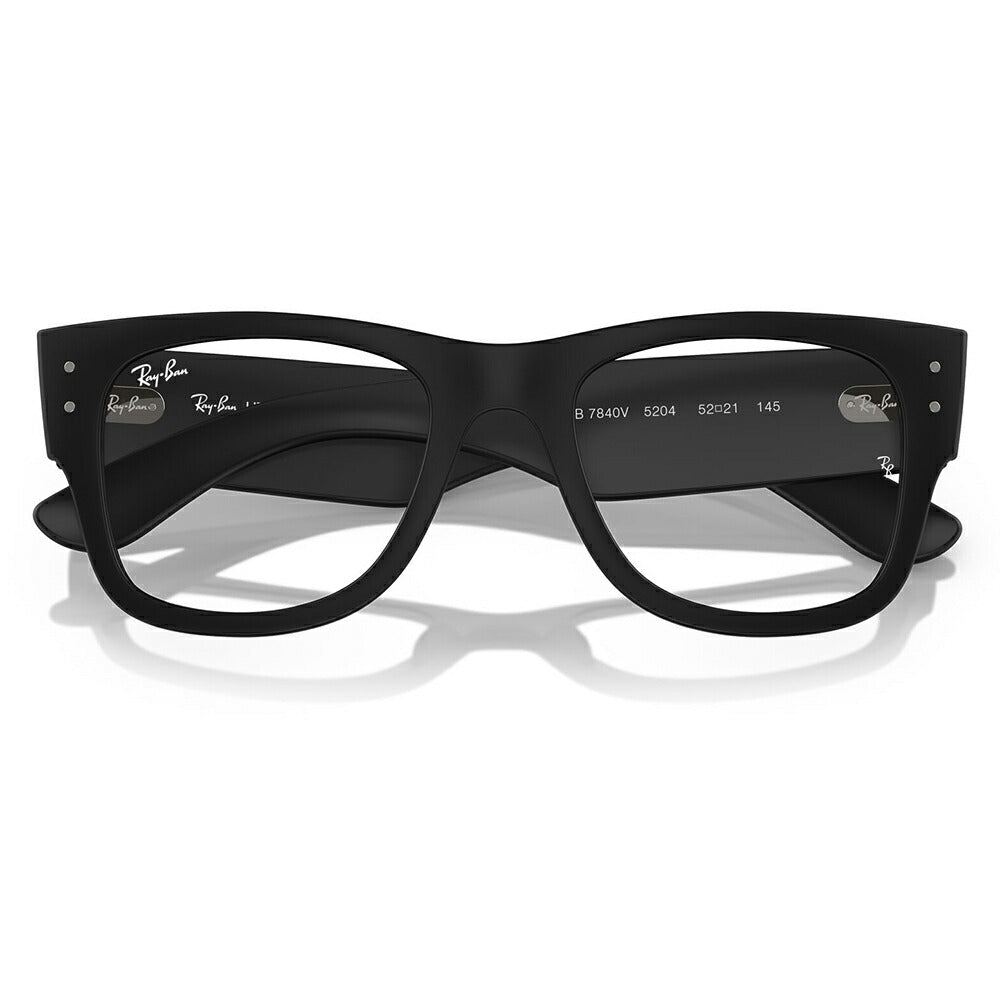 【正規品販売店】度なし1.55レンズ交換+0円 レイバン メガネ フレーム RX7840V 5204 50 52 Ray-Ban レイバン純正レンズ対応 MEGA WAYFARER LITEFORCE メガウェイファーラー ライトフォース スクエア ユニセックス