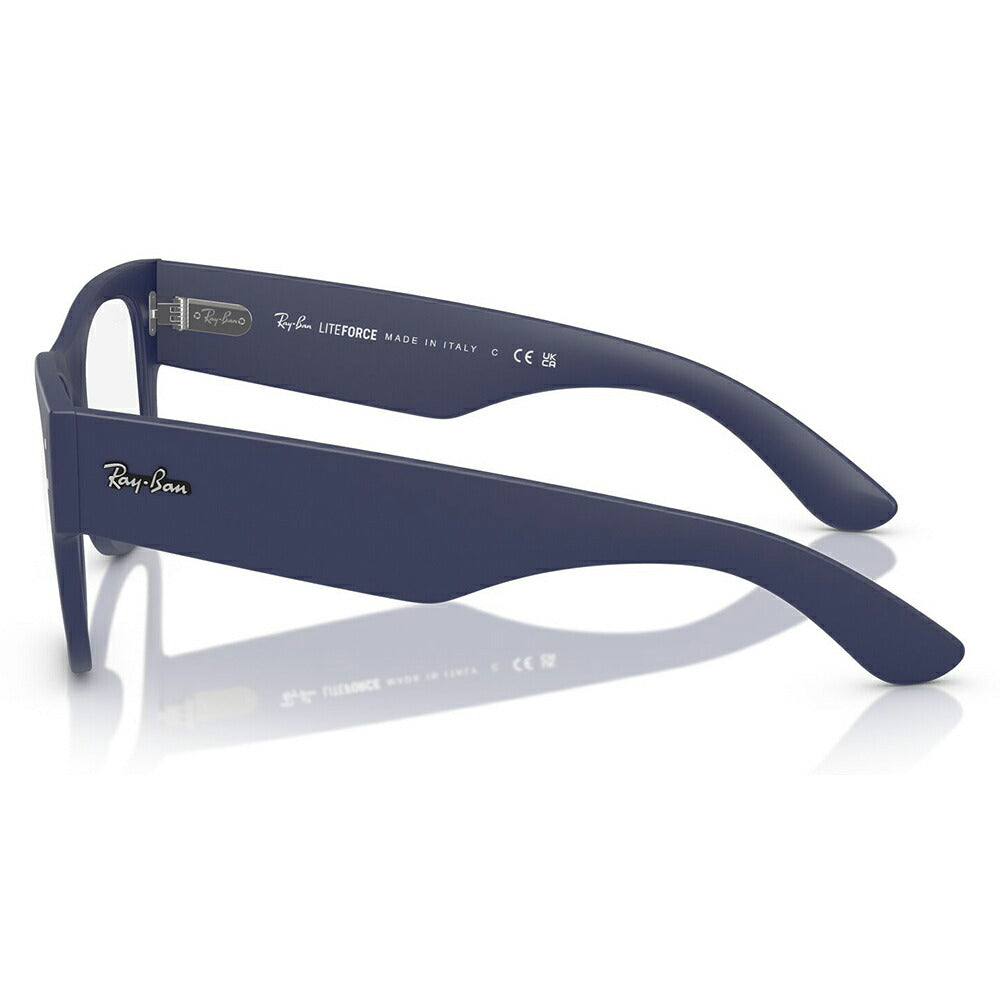 【正規品販売店】度なし1.55レンズ交換+0円 レイバン メガネ フレーム RX7840V 5207 50 52 Ray-Ban レイバン純正レンズ対応 MEGA WAYFARER LITEFORCE メガウェイファーラー ライトフォース スクエア ユニセックス