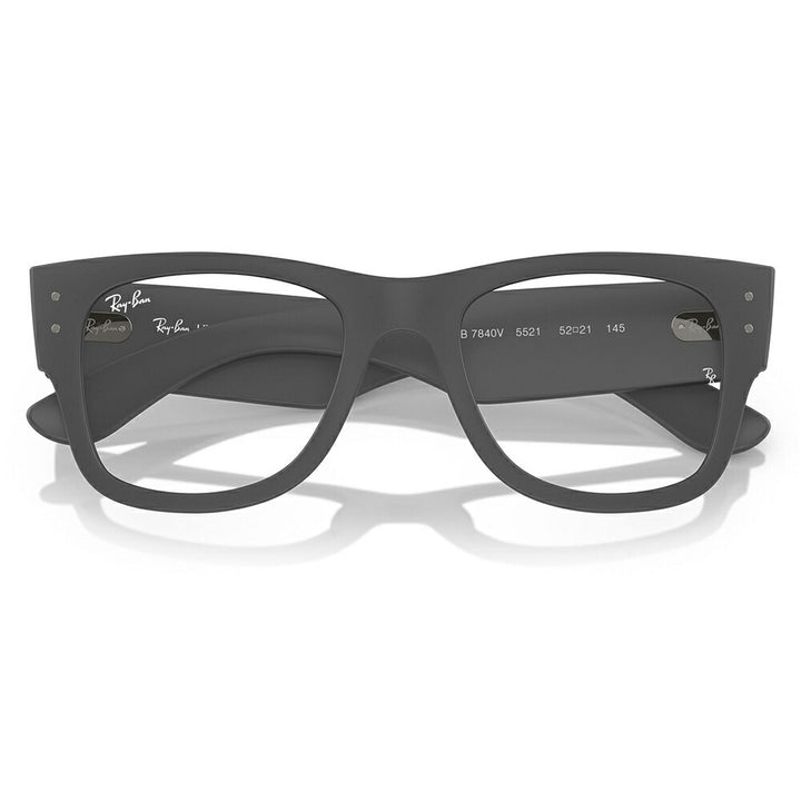 【正規品販売店】度なし1.55レンズ交換+0円 レイバン メガネ フレーム RX7840V 5521 50 52 Ray-Ban レイバン純正レンズ対応 MEGA WAYFARER LITEFORCE メガウェイファーラー ライトフォース スクエア ユニセックス