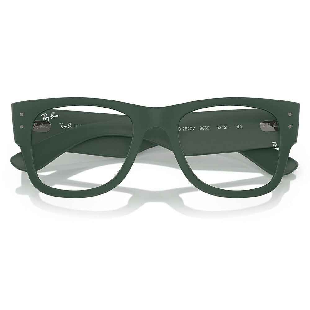 【正規品販売店】度なし1.55レンズ交換+0円 レイバン メガネ フレーム RX7840V 8062 50 52 Ray-Ban レイバン純正レンズ対応 MEGA WAYFARER LITEFORCE メガウェイファーラー ライトフォース スクエア ユニセックス