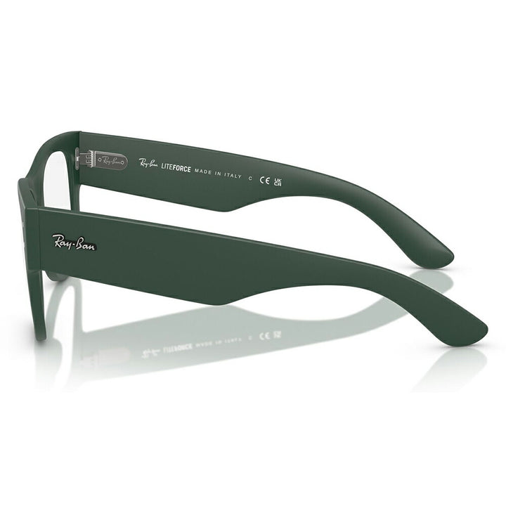 【正規品販売店】度なし1.55レンズ交換+0円 レイバン メガネ フレーム RX7840V 8062 50 52 Ray-Ban レイバン純正レンズ対応 MEGA WAYFARER LITEFORCE メガウェイファーラー ライトフォース スクエア ユニセックス