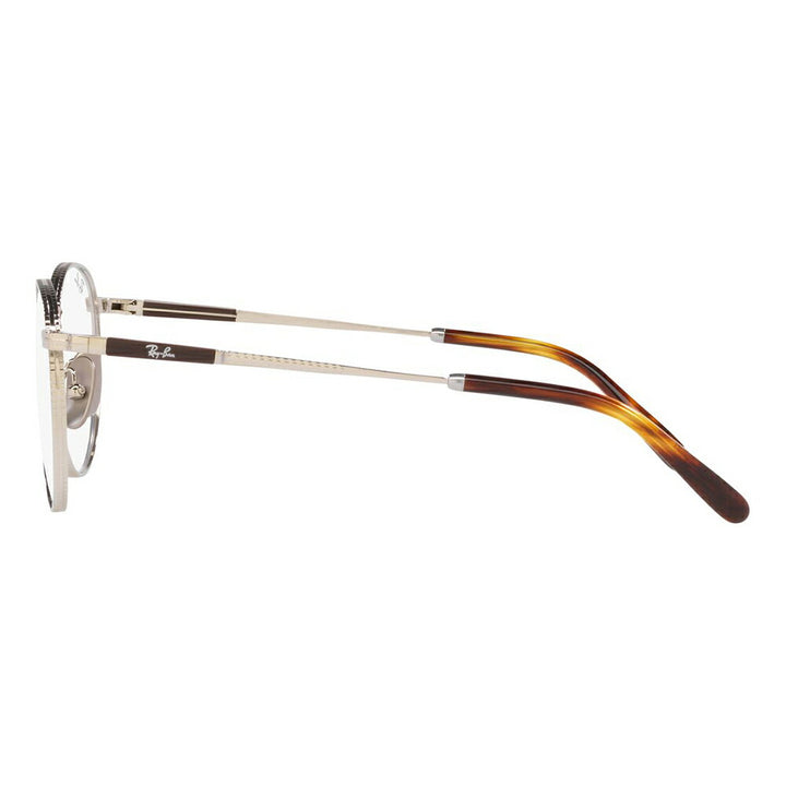 【アウトレット】度なし1.55レンズ交換+0円 レイバン メガネ フレーム RX8237V 1224 47 50 Ray-Ban ラウンド チタニウム ROUND メイドインジャパン 日本製 伊達メガネ 眼鏡