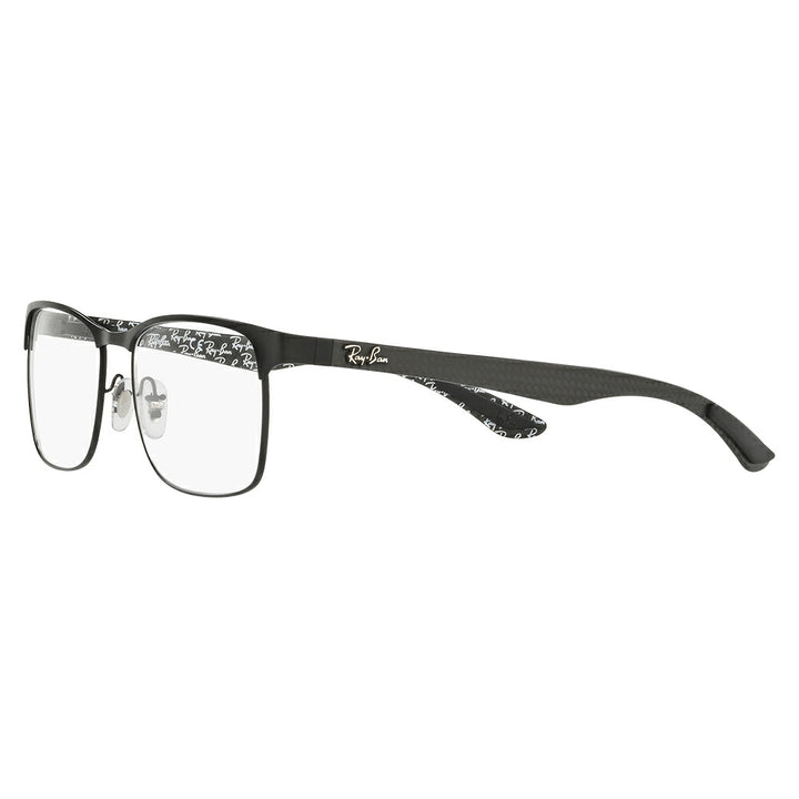 【アウトレット】度なし1.55レンズ交換+0円 レイバン メガネ フレーム RX8416 2503 53 Ray-Ban スクエア カーボン