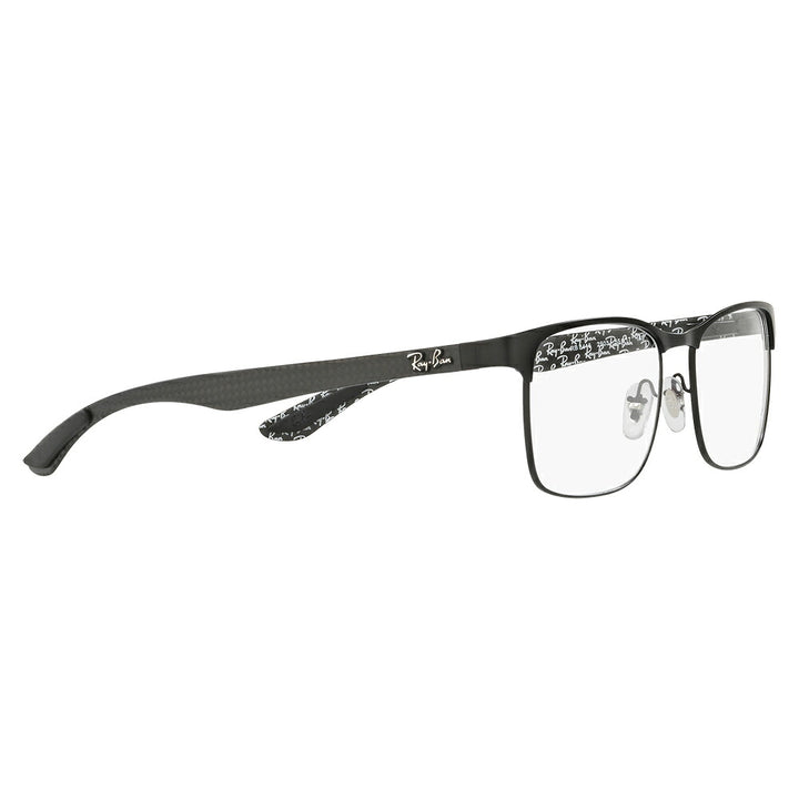 【アウトレット】度なし1.55レンズ交換+0円 レイバン メガネ フレーム RX8416 2503 53 Ray-Ban スクエア カーボン