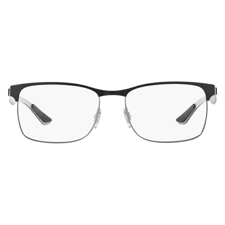 【アウトレット】度なし1.55レンズ交換+0円 レイバン メガネ フレーム RX8416 2916 53 Ray-Ban スクエア カーボン