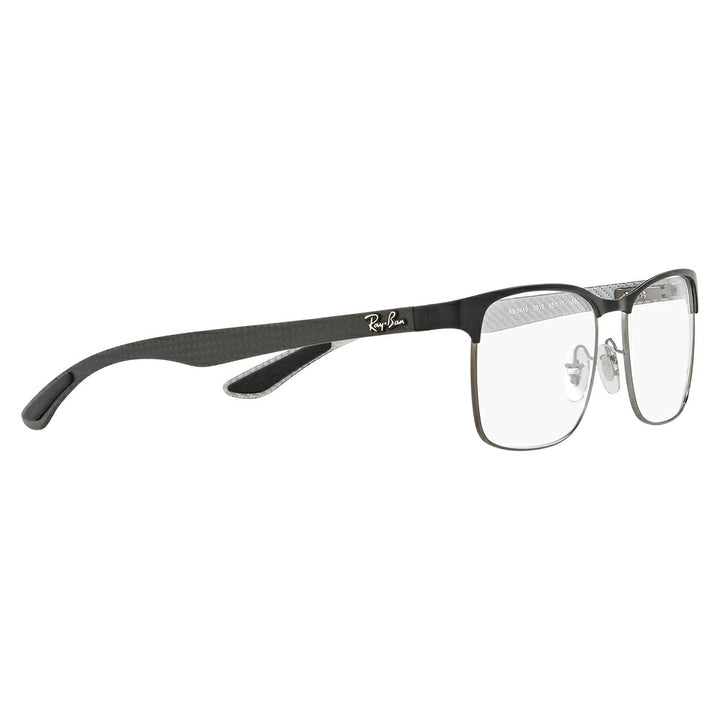 【アウトレット】度なし1.55レンズ交換+0円 レイバン メガネ フレーム RX8416 2916 53 Ray-Ban スクエア カーボン