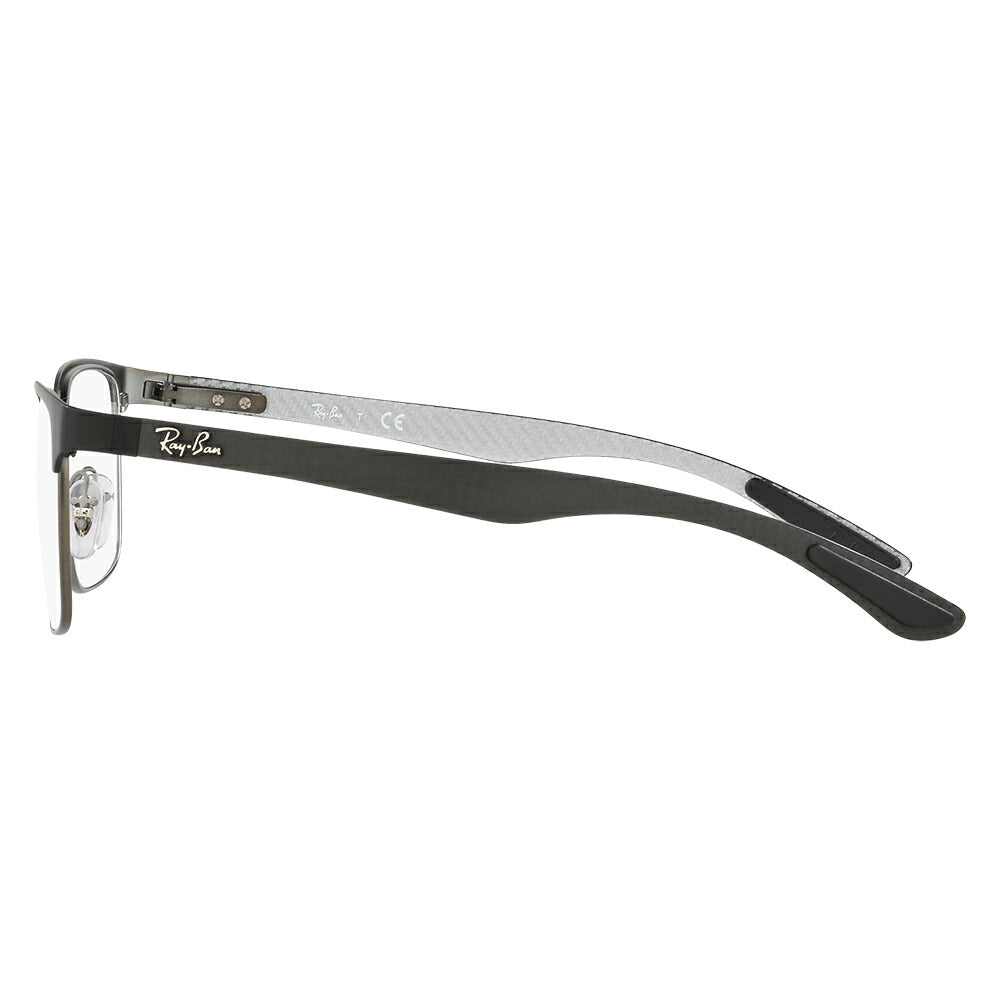 【アウトレット】度なし1.55レンズ交換+0円 レイバン メガネ フレーム RX8416 2916 53 Ray-Ban スクエア カーボン