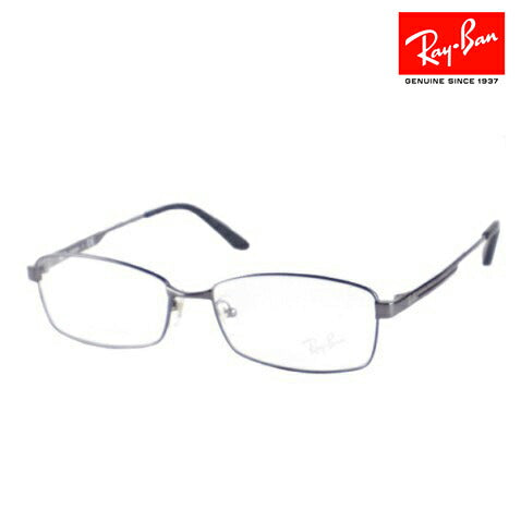 [Outlet] Non-prescription 1.55 lens replacement +0 yen Ray-Ban glasses frame RX8722D 1026 55 Ray-Ban Ray-Ban genuine lens compatible TITANIUM, titanium, lightweight 