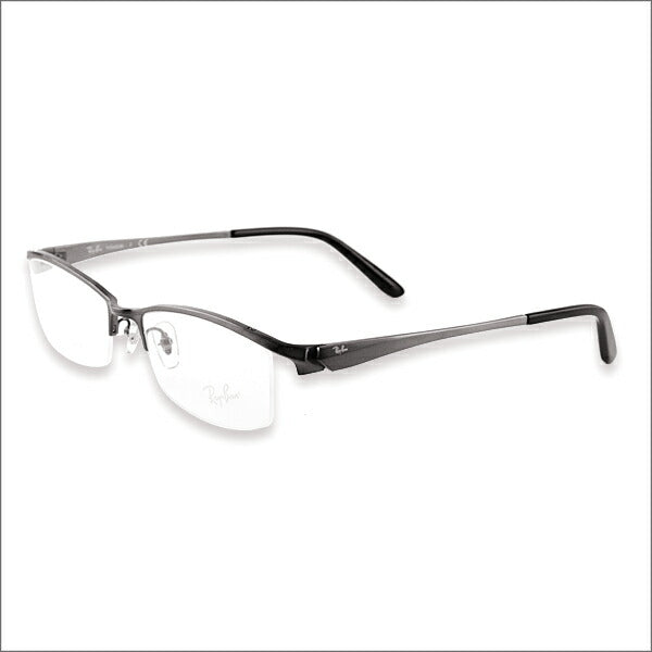 【aウtoretto】度なし1.55renzu交换+0円 reiban メガネ fereーム RX8723D 1047 55 Ray-Ban reyan 纯正renzu対応 TITANIUM・チタn・軽量