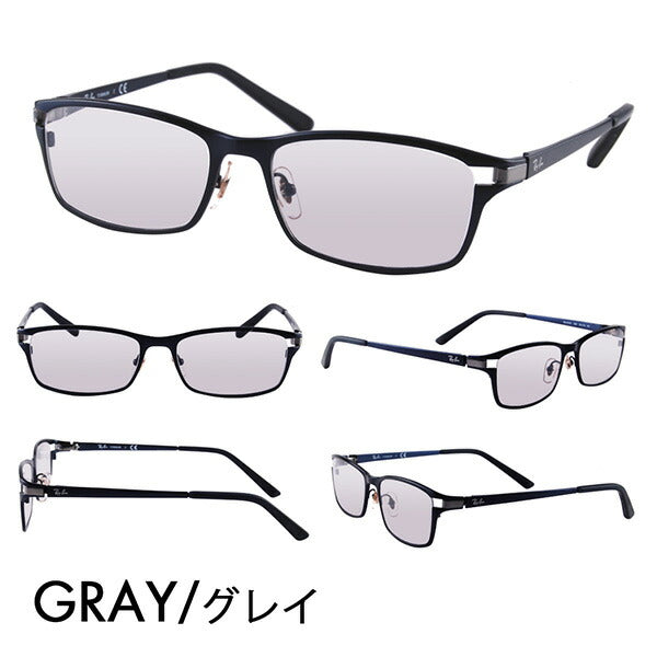 【アウトレット】レイバン メガネ フレーム サングラス カラーレンズセット RX8727D 1061 54 Ray-Ban チタン スクエア TECH TITANIUM アジアンデザインモデル